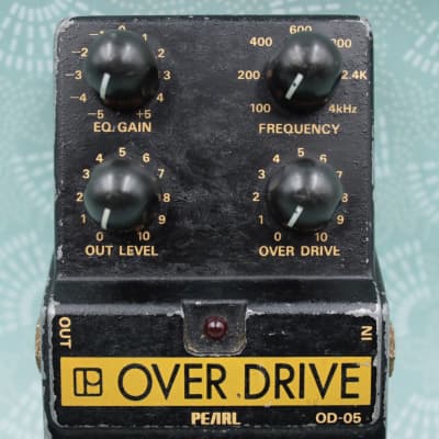 PEARL OD-05 Over Drive Made in Japan Vintage Guitar Effect Pedal 873448 image 3