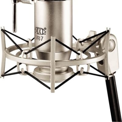 MXL V87 Low Noise Recording Studio Condenser Microphone with Pop Filter & Shock Mount image 1