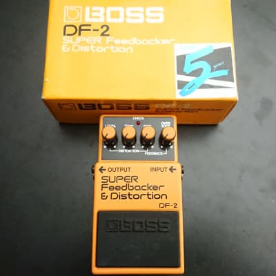 Boss DF-2 Super Feedbacker and Distortion 1985 - 1989 Made In