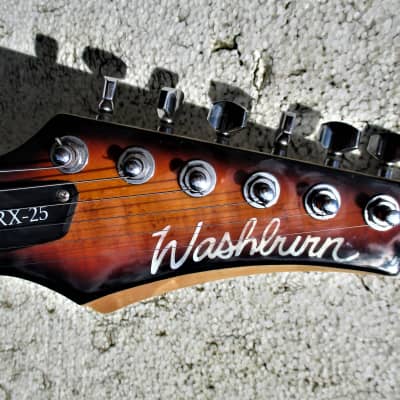 Wasburn RX-25 Guitar, 2010. Sunburst. 3 Pu's, Licensed Floyd