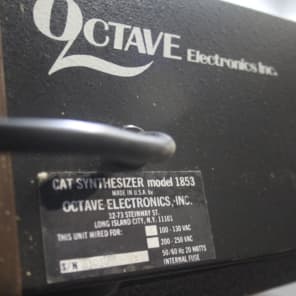 The Cat by Octave Vintage 37 Key Analog Duophonic Synthesizer image 20