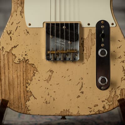 Fender Custom Shop ’51 Nocaster Super Heavy Relic - Faded Aged Desert Sand image 6