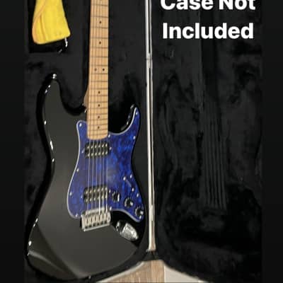 2008 Squier Stratocaster Standard HH 2 Point Vibrato Tailpiece Modified Fender Logo - No Case image 2