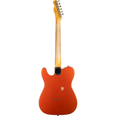 Fender Custom Shop 60’s Telecaster Relic Electric Guitar - Candy Tangerine image 5