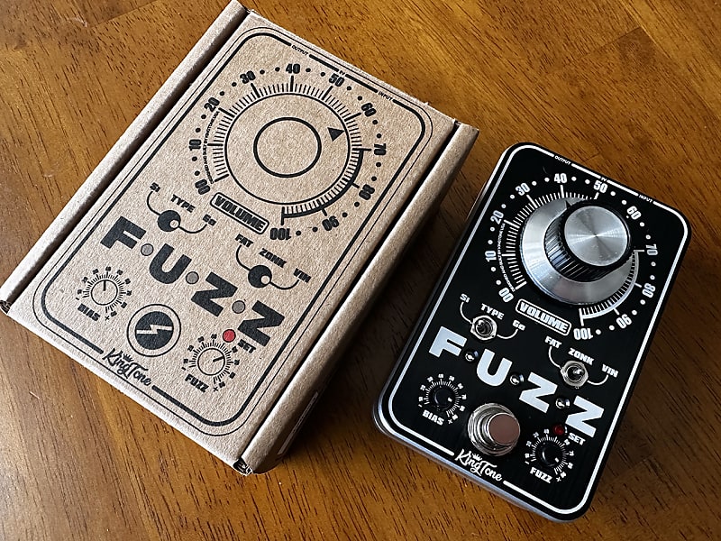 King Tone Mini Fuzz V2 (SI & GE) - Mint | Reverb