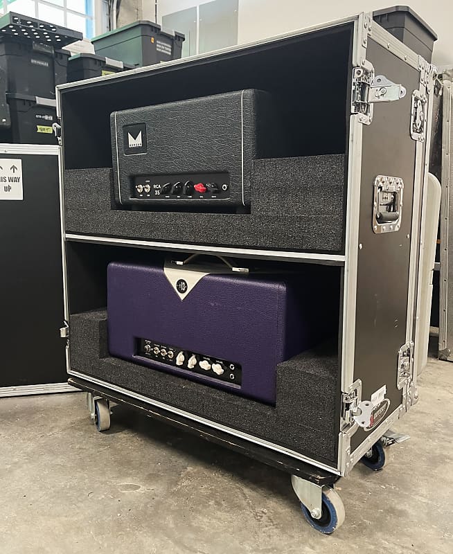 Odyssey Dual Amp Head Road Case Reverb