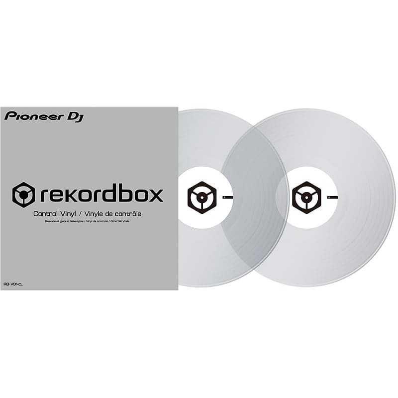 Pioneer　DJ　Reverb　UK　RB　VD2　Vinyl,　Rekordbox　Control　Clear