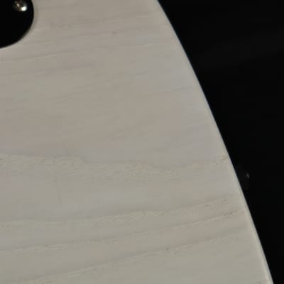 All Music Inc Custom Collection Ash Tele White Electric Guitar Warmoth Neck image 13