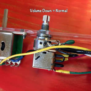 Prewired Telecaster Wiring Harness - Push/Pull Coil Tapping with Dual Cap Bright Switch - Pre-wired image 4