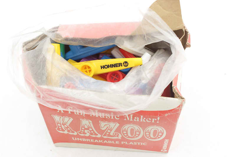 Vintage Hohner Kazoos and Box (30+) Reverb