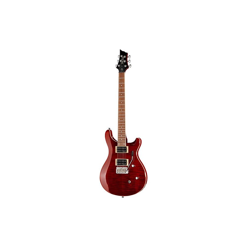 Harley Benton CST-24T Black Cherry Flame | Reverb