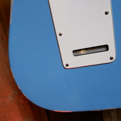 Keith Holland Customs S-ANS #1316 - Taos Turquoise Nitro with Hard Case image 23