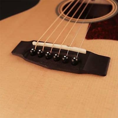 Cort LCJWAOP Little CJ Walnut Spruce Top Mahogany Neck 6-String Acoustic-Electric Guitar w/Gig Bag image 9