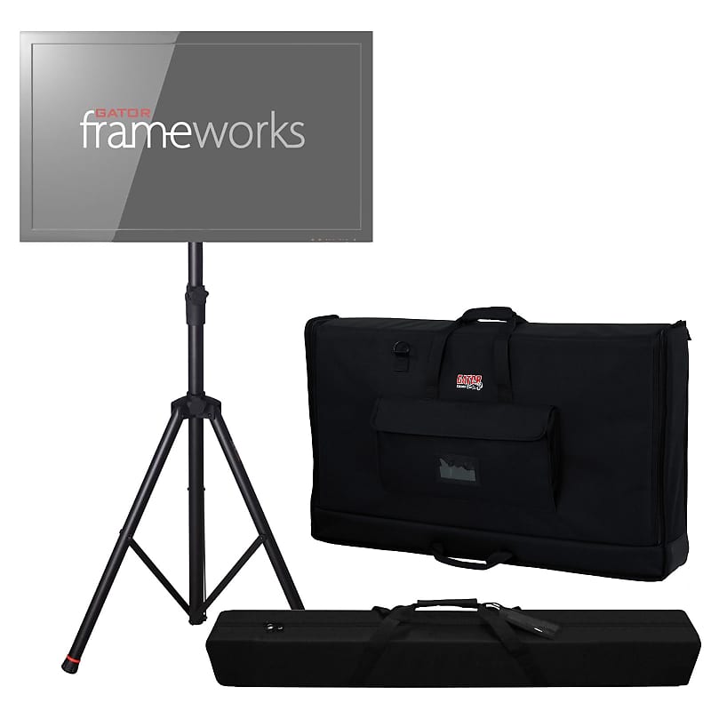 Gator Cases GFW-AV-LCD-2 Tripod LCD/LED Stand & Transport Bags Package