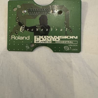 Roland SR-JV80-02 Orchestral Expansion Board 1990s - Green