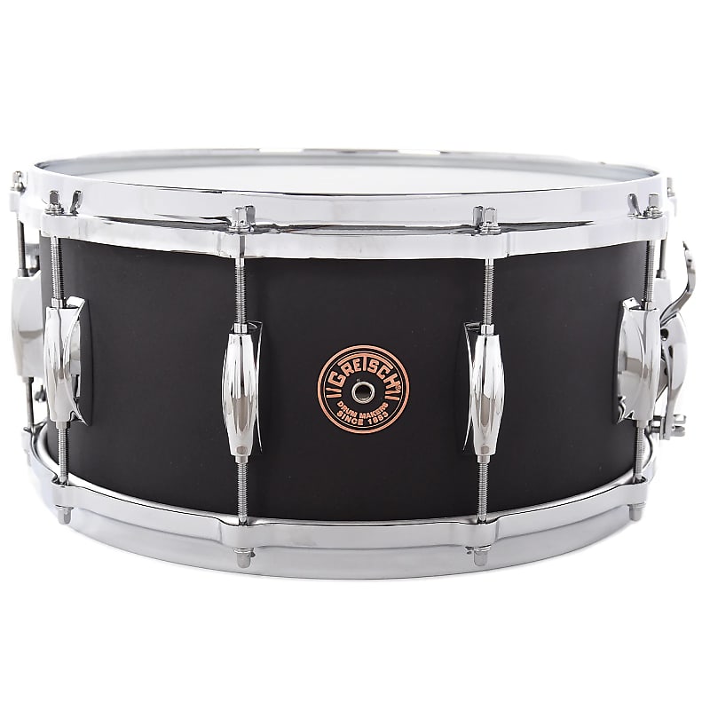 Gretsch G4164BC USA Custom Black Copper 6.5x14" 10-Lug Snare Drum image 1