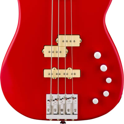 Charvel Pro Mod San Dimas Bass PJ IV - Satin Red for sale