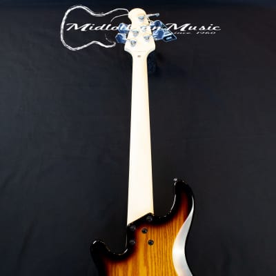 Lakland Skyline 55-01M - 5-String Bass Guitar - 3-Tone Sunburst Gloss Finish (220410437) image 7