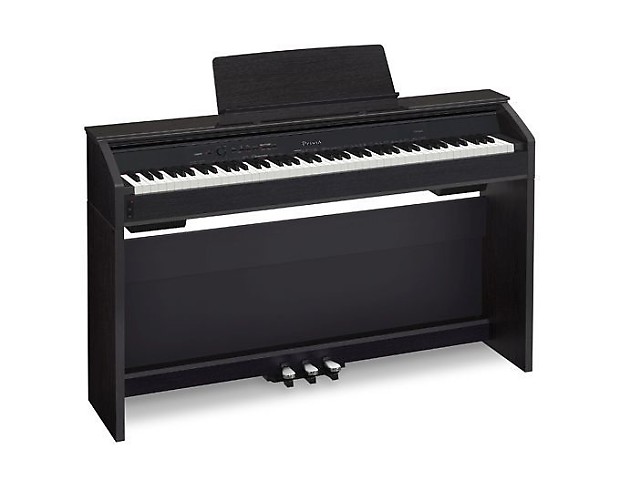 Casio PX860 PX860BK NEW Privia Digital 88 Note Weighted Key Piano Free Bench And Headphones Reverb