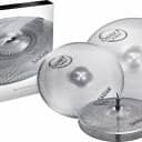 Sabian QTPC503 Quiet Tone Low Volume Practice Cymbal Set with 14” Hats, 16” Crash & 20” Ride