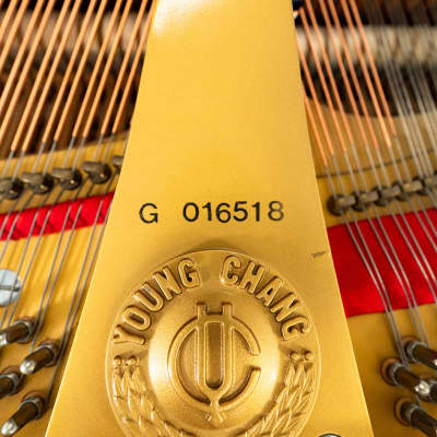Young Chang 5'9" G175 Grand Piano | Polished Mahogany | SN: G016518 image 6