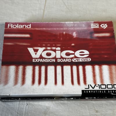 Roland VE-GS1 Voice Expansion Board for A-70/90, JV-1000/90/50/35 w/ box