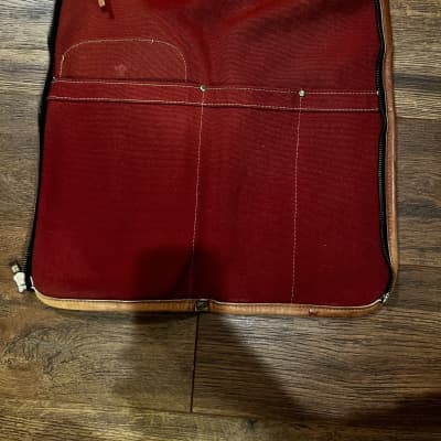 Vintage Regal Tip Stick Bag 60’s/70’s Brown Leather image 2