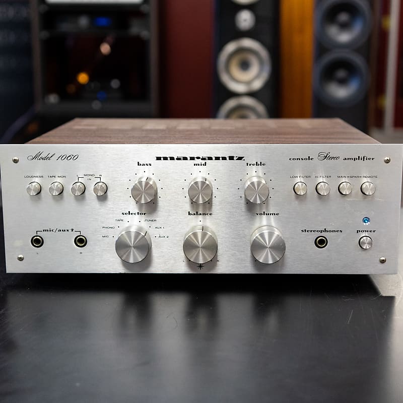 Listening test] Marantz 1060 - vintage integrated amplifier