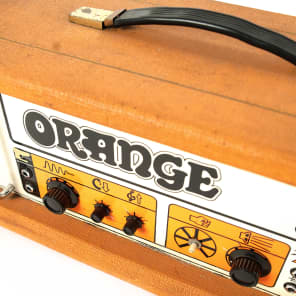 Orange OR120 1970s Orange Tolex owned by Billy Corgan Siamese Dream Mellon Collie image 3