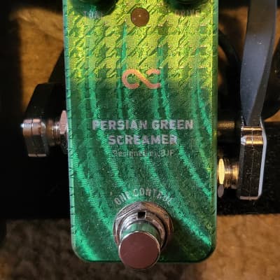 Reverb.com listing, price, conditions, and images for one-control-persian-green-screamer