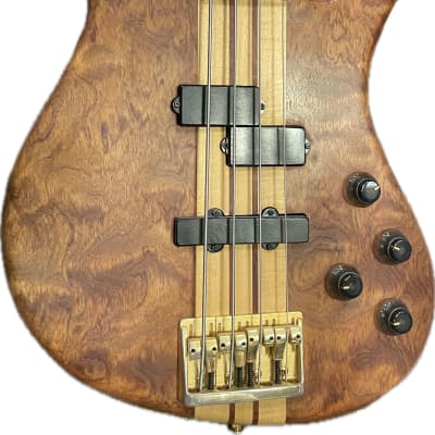 Includes New Gator Case. Rare Heartfield Prophecy III April 1992 4 string bass first month of production in Fujigen plant for sale