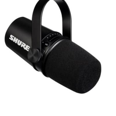Shure MV7 Dynamic Cardioid USB Podcast And Broadcast Microphone Black image 5