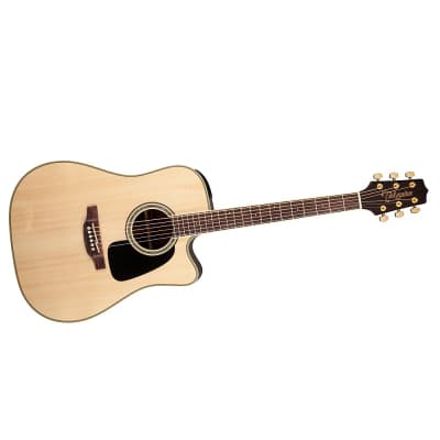Takamine G Series GD51CE Dreadnought Cutaway Acoustic-Electric Guitar Gloss Natural for sale