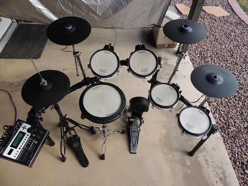 Roland TD-12/17/25 Custom V-Drum Kit Complete! MUST SEE!!! | Reverb