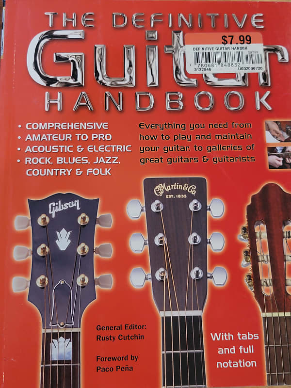 The Definitive Guitar Handbook ed. by Rusty Cutchin 2008 Reverb