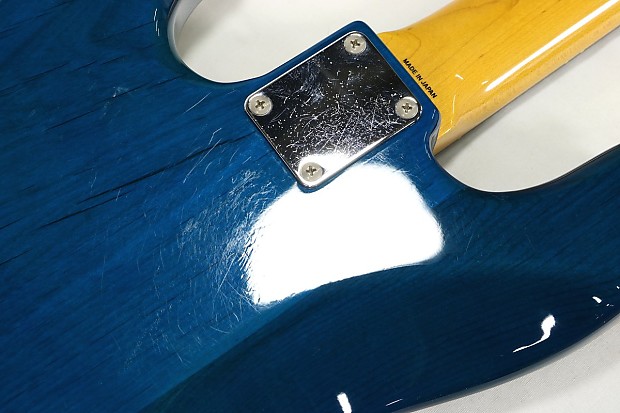 Fender Japan JB62PJ BD MH Transparent Blue