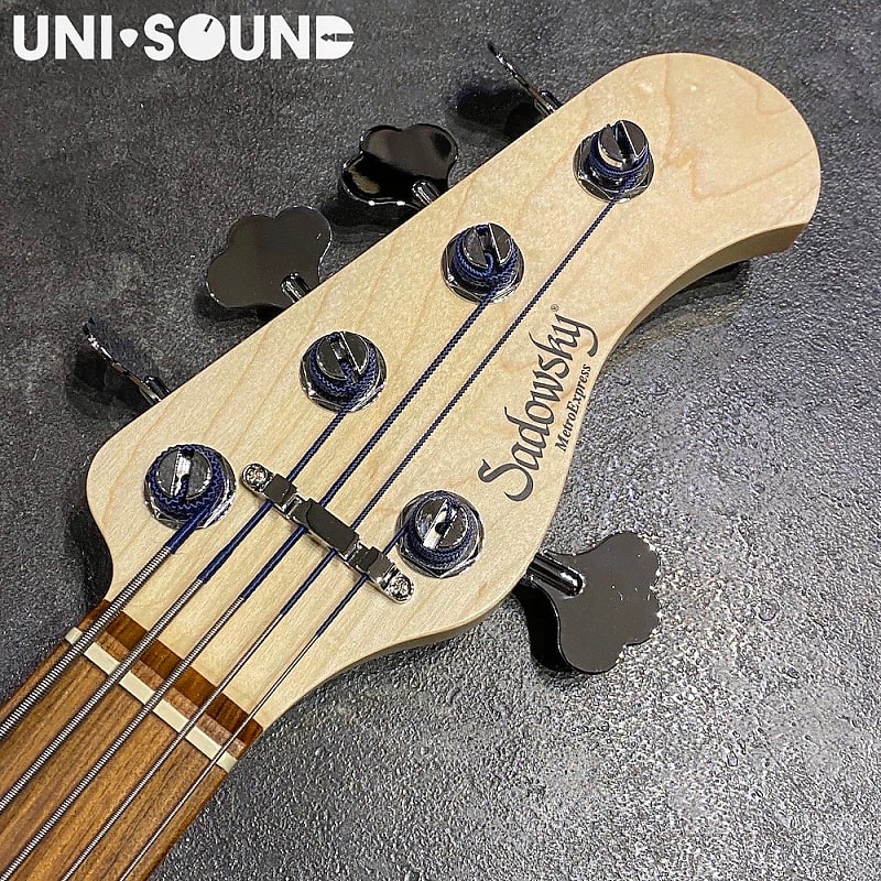 Sadowsky MetroExpress MV5E 5 String Bass Cherry Red w/Foam Case