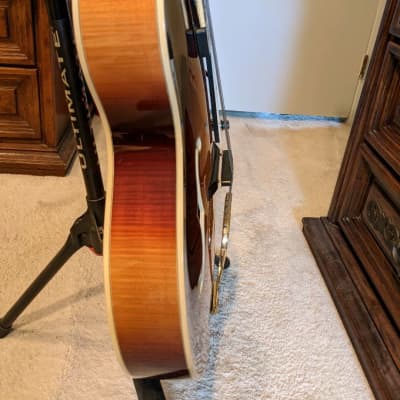 Stunning 2000 Guild/Benedetto Artist Award Signature Model Antique Burst Mint!  YouTube video below Recently had a professional setup. image 8