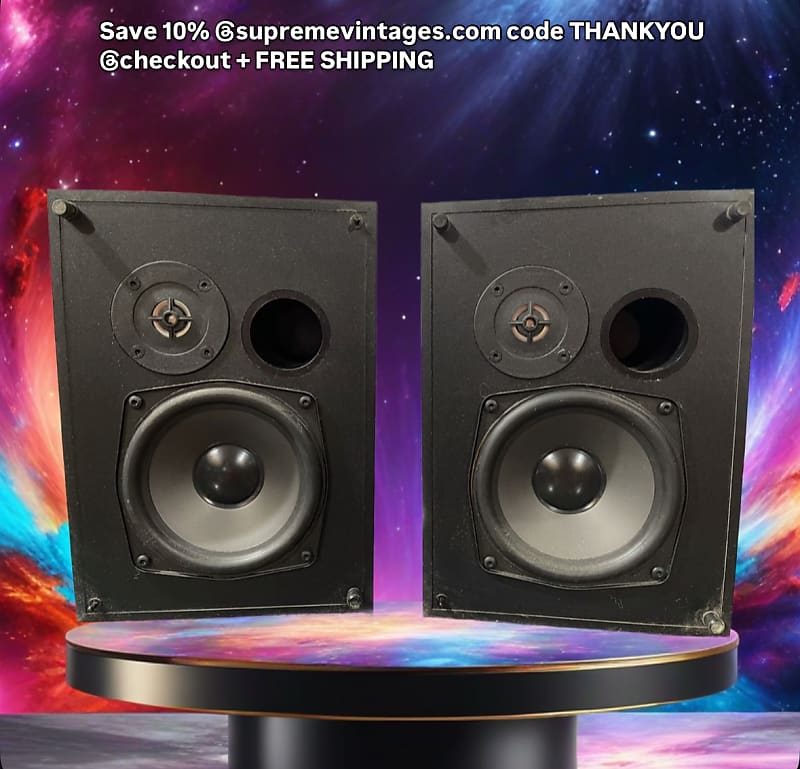 Bookshelf speakers MB Quart Domain 20 100 Watt 6 Ohm Audiophile Works Fantastic!  			