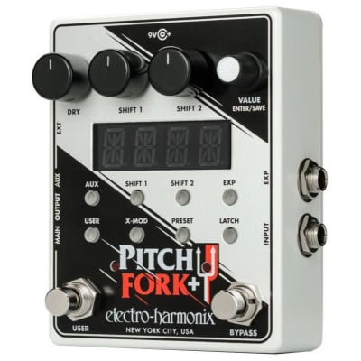 Electro-Harmonix EHX Pitch Fork Plus Polyphonic Pitch Shifter / Harmony Effects Pedal image 3