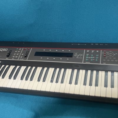 Ensoniq SQ-80 Cross Wave Synthesizer 1987 Black