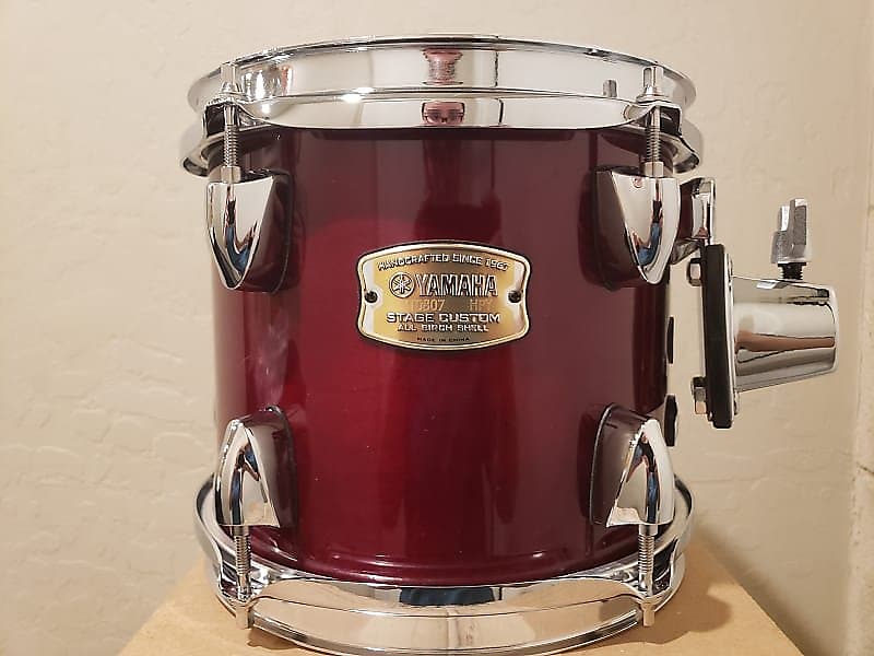 Yamaha SBT-0807CR Stage Custom 7x8" Rack Tom in Cranberry Red *IN STOCK* image 1