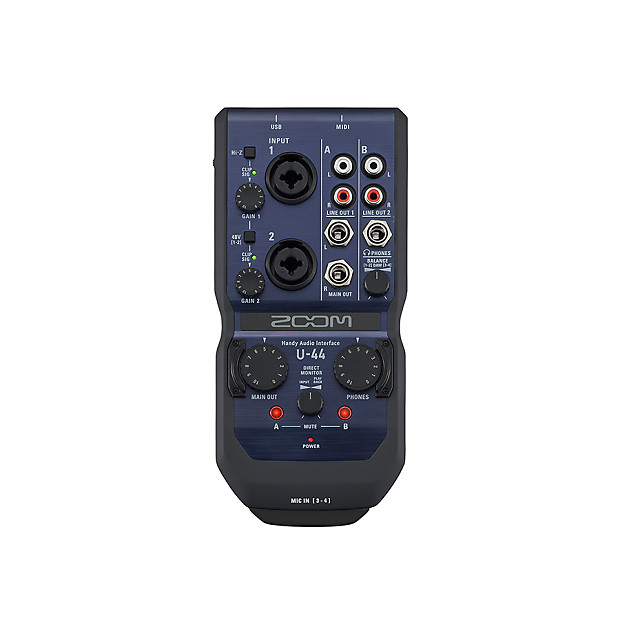 Zoom U-44 Mobile Studio Handy 4-Channel Audio Interface image 2