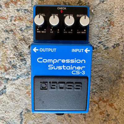 Boss CS-3 Compressor Sustainer MADE IN JAPAN Black Label
