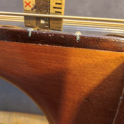 Harmony VINTAGE, RARE, H162 Flat Top Acoustic Guitar 1960s - Natural image 17