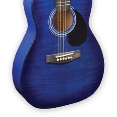 Jay Turser USA Guitar  3/4 FT Size Acoustic Blue Sunburst JJ43F-BLSB-A-U for sale