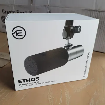 Earthworks ETHOS Supercardioid Broadcast Condenser Microphone | Reverb