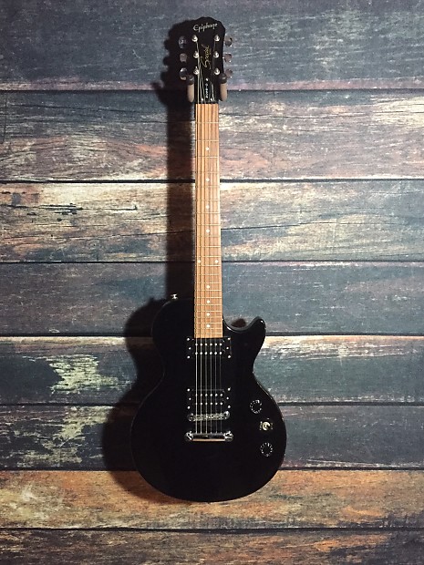 Epiphone エピフォン Special Model スペシャルモデル 黒 エピフォン Epiphone Les Paul Special Satin E1 Vintage Worn