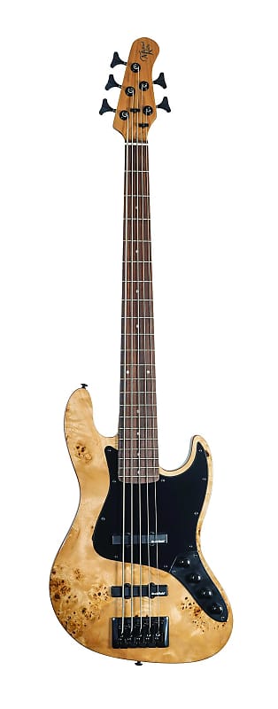 Michael Kelly Guitar Co. Custom Collection Element 5R Burl Electric Bass image 1