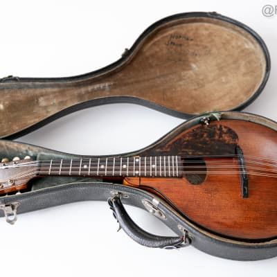 1930 Gibson Junior Style A Mandolin in Natural image 9